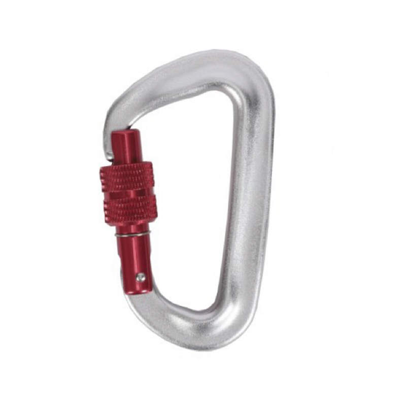 HT-G-0001 Aluminium Carabiner Cum Manual Obfirmo clausurae