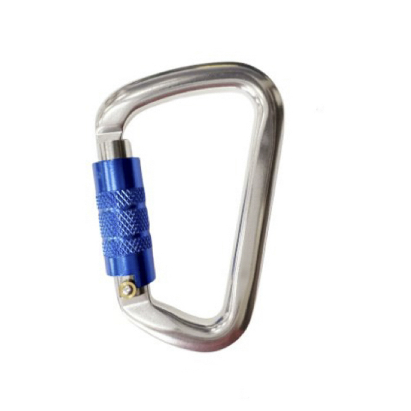 HT-G-0005 D-Type Automatic Master Lock Aluminium Carabiner