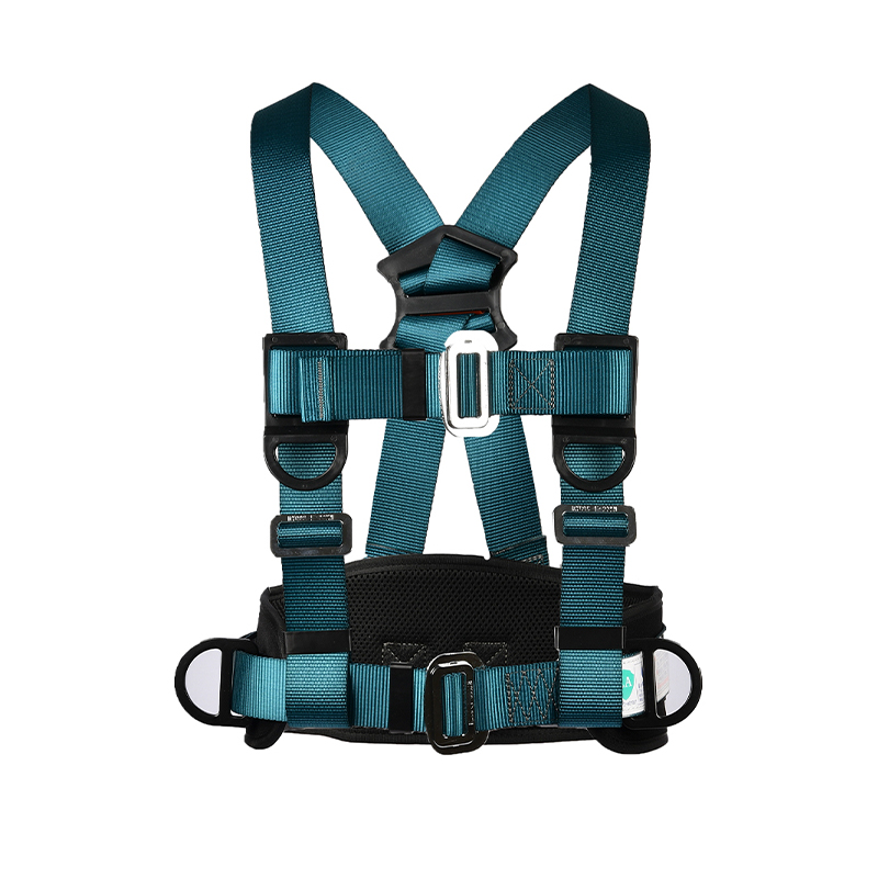 S-10015 Dark Green Polyester Half Corpus Safety Harness